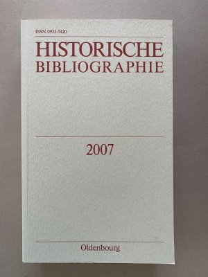 Berichtsjahr 2007