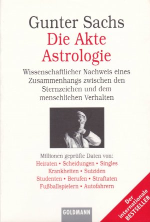 gebrauchtes Buch – Gunter Sachs – Die Akte Astrologie