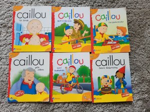 gebrauchtes Buch – Roger Harvey u – Caillou - 6er Pack Mini-Bücher