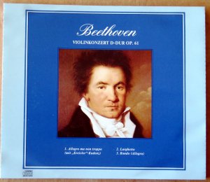 gebrauchter Tonträger – Beethoven – Große Komponisten 6 - Beethoven Violinkonzert D-Dur op.61