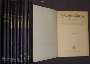 Gesundheitsfürsorge: Zeitschrift für die gesundheitlichen Aufgaben im Rahmen der Familienfürsorge (KONVOLUT aus 10 Jahrgängen) - Jg. 1 bis 4; 8; 10; 11 […]