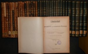 Literaturblatt für germanische und romanische Philologie (KONVOLUT aus 43 Jahrgängen; gebunden in 39 Bänden) - Jg. 22 (1901) bis Jg. 64 (1943).