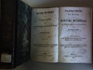 Heilige Geschichte von Erschaffung der Welt bis zu dem ökumenischen Concilium von Trient (3 Bände KOMPLETT in 2) - Bd.I: Von Erschaffung der Welt bis […]