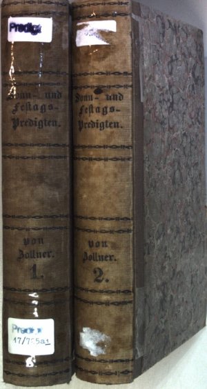 Predigten für den Bürger und Landmann auf alle Sonn- und Festtage des Kirchenjahres nebst einigen Predigten auf besondere Feste (2 Bände KOMPLETT) - Bd […]