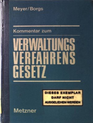 Verwaltungsverfahrensgesetz.