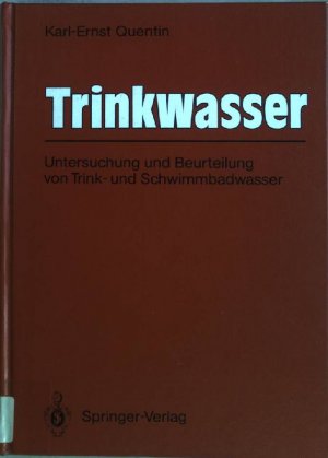 Trinkwasser: Untersuchung und Beurteilung von Trink- und Schwimmbadwasser.