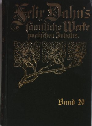 antiquarisches Buch – Felix Dahn – Sühne. Trauerspiel in fünf Aufzügen. Felix Dahn's Sämtliche Werke poetischen Inhalts Bd. 20