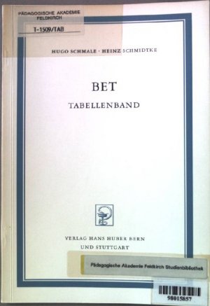 BET - Tabellenband