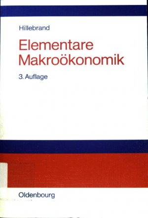 gebrauchtes Buch – Konrad Hillebrand – Elementare Makroökonomik.