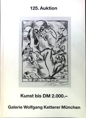 gebrauchtes Buch – 125. Auktion. Kunst bis DM 2.000.-