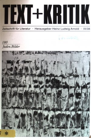 gebrauchtes Buch – Arnold, Heinz Ludwig – Juden. Bilder. Text + Kritik 180