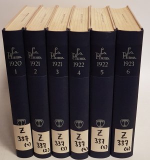 La Pluma. Revista Literaria (6 vols.cpl./ 6 Bände KOMPLETT) - Nos. 1 - 37: 1920 - 1923.