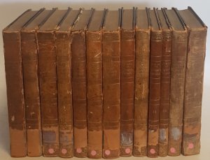 antiquarisches Buch – Ludwig Achim's von Arnim sämmtliche Werke (KONVOLUT aus 13 Bänden) - hier vorhanden: Bd.1 - 3; 5 - 12; 18 - 19. Hrsg. v. Wilhelm Grimm