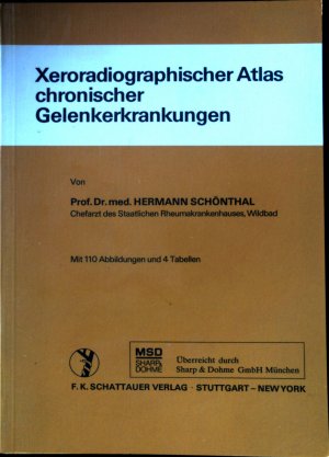 Xeroradiographischer Atlas chronischer Gelenkerkrankungen.