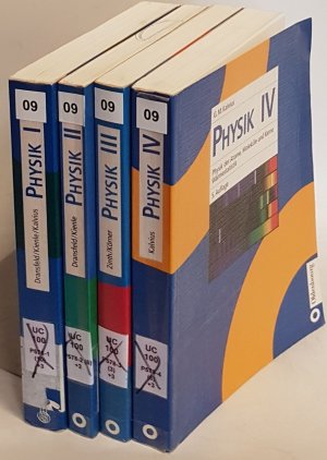 Physik (4 Bände KOMPLETT) - Bd.I: Mechanik und Wärme/ Bd.II: Elektrodynamik und spezielle Relativitätstheorie/ Bd.III: Optik, Quantenphänomene und Aufbau […]