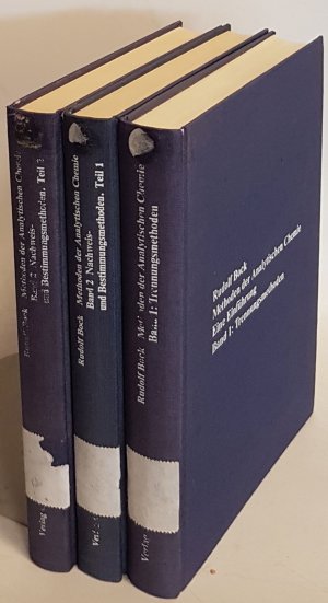 Methoden der Analytischen Chemie: Eine Einführung (2 Bände KOMPLETT in 4 Büchern) - Bd.1: Trennungsmethoden/ Bd.2: Nachweis- und Bestimmungsmethoden ( […]