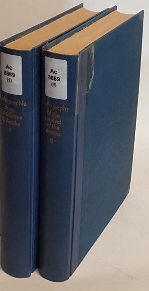 Kulturwissenschaftliche Bibliographie zum Nachleben der Antike/ A Bibliography on the Survival of the Classics (2 Bände KOMPLETT) - Bd.I: Die Erscheinungen […]