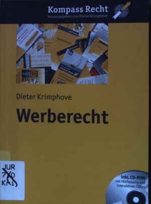 gebrauchtes Buch – Dieter Krimphove – Werberecht. Kompass Recht