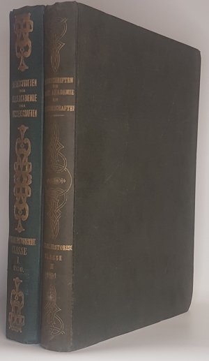 Denkschriften der Kaiserlichen Akademie der Wissenschaften: Philosophisch-historische Classe (2 Bände) - Bd.1 (1850) - Bd.2 (1851).