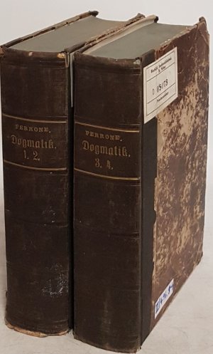 Kompendium der katholischen Dogmatik (4 Bände KOMPLETT in 2 Büchern) - Zum Gebrauche für Theologen und gebildete Laien deutsch bearbeitet von einem katholischen […]