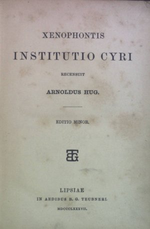 antiquarisches Buch – Arnoldus Hug – Xenophontis Institutio Cyri.