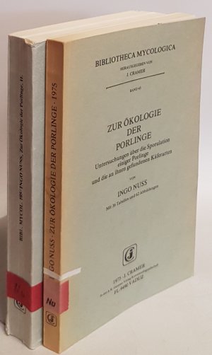 Zur Ökologie der Porlinge (2 Bände KOMPLETT) - Bd.I: Untersuchungen über die Sporulation einiger Porlinge und die an ihnen gefundenen Käferarten/ Bd.II […]