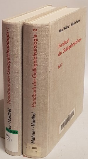 Handbuch der Geflügelphysiologie (2 Bände KOMPLETT)