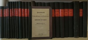 Protokoll über die Verhandlungen des Parteitages der Sozialdemokratischen Partei Deutschlands (KONVOLUT aus 26 Bänden) - hier vorhanden: 1890 - 1905; […]