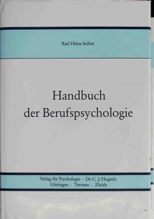 Handbuch der Berufspsychologie.