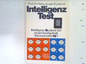 gebrauchtes Buch – Eysenck, Hans Jürgen – Intelligenz-Test. Nr. 6878