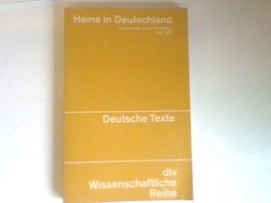 Heine in Deutschland: Dokumente seiner Rezeption 1834-1956. NR: 4190