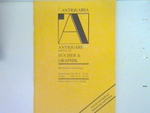 gebrauchtes Buch – 7. Anitquaria- Antiquare bieten an: Bücher& Graphik, Musikhalle Ludwigsburg, 1993