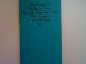 gebrauchtes Buch – Dieter Senghaas – Von Europa lernen. Nr. 1134