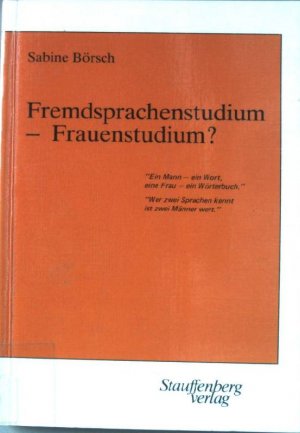 Fremdsprachenstudium - Frauenstudium ?