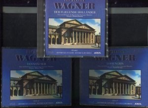 3 Boxen - Tannhäuser CD 1-3, Lohengrin CD 6-9, Der Fliegende Holländer CD 4 und 5. Historische Aufnahmen Acanta.