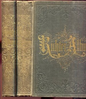 Richter-Album. Eine Auswahl von Holzschnitten und Zeichnungen von Ludwig Richter in Dresden, 2 Bände.