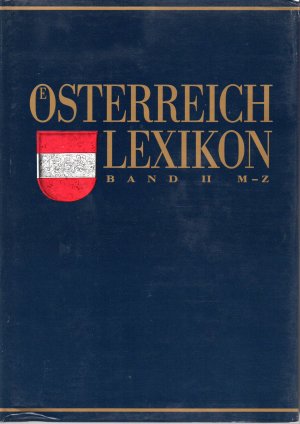 gebrauchtes Buch – Richard und Maria Bamberger | Ernst Bruckmüller | Karl Gutkas  – Österreich Lexikon in zwei Bänden