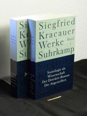 Werke - Band 1 + 8 (von 9) - Band 1: Soziologie als Wissenschaft, Der Detektiv-Roman, Die Angestellten + Band 8: Jacques Offenbach und das Paris seiner […]