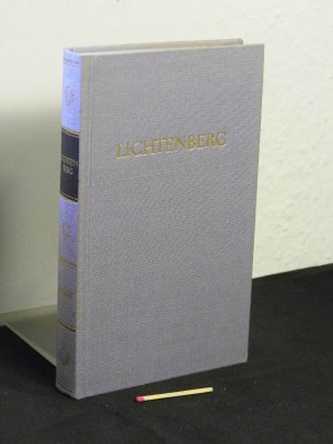 gebrauchtes Buch – Lichtenberg, Georg Christoph - – Lichtenbergs Werke in einem Band - aus der Reihe: BDK Bibliothek deutscher Klassiker -