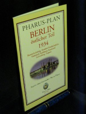 gebrauchtes Buch – Pharus-Plan Berlin östlicher Teil 1934 Reprint eines historischen Pharus-Planes -