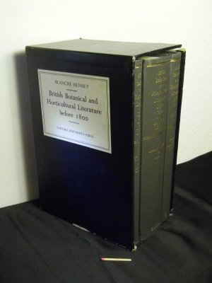 British Botanical and Horticultural Literature Before 1800 (3 volumes complete set in slipcase) - Comprising a History and Bibliography of Botanical and […]