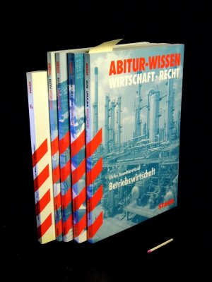 gebrauchtes Buch – Sammlung) Abitur-Wissen Wirtschaft Recht + Politik  (5 Bände) - Ulrike Brombierstäudl: Betriebswirtschaft + Ulrike Brombierstäudl: Volkswirtschaft + Manfred Bormann: Demokratie. + Bernhard Frevel: Sozialpolitik. + Barbara Pfeuffer: Kunst 1. Grundwissen Malerei Leistungskurs. (Abitur-Training) -