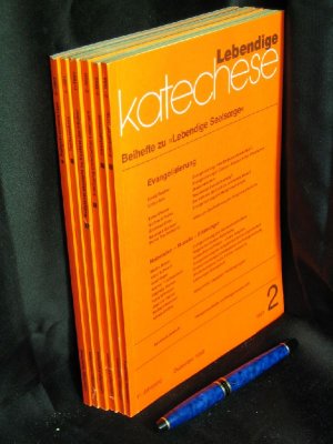 Lebendige Katechese (sechs Hefte) - Beihefte zu `Lebendige Seelsorge` -