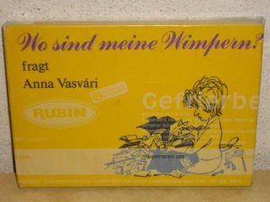 gebrauchtes Buch – Anna Vasvári – Wo sind meine Wimpern? fragt Anna Vasvári