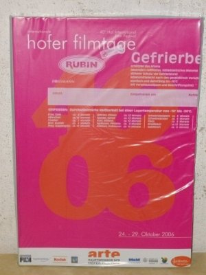 40. Internationalen Hofer Filmtage 24.-29. Oktober 2006