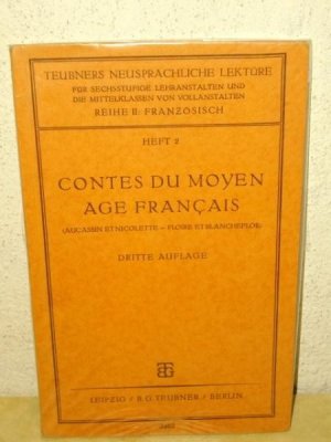 antiquarisches Buch – Huisman, M und G Huisman – Contes du moyen âge français (Aucassin et Nicolette - Floire et Blancheflor) / M. et G. Hauismann