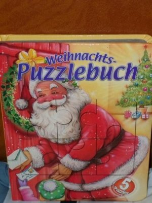 gebrauchtes Buch – Weihnachts-Puzzlebuch 5 Puzzles