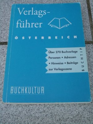 Verlagsführer Österreich. Hrsg. Kurt Hamtil ; Fritz Panzer, Verlagsführer Österreich