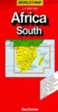 Afrika Süd. Angola, Botswana, Komoren, Lesotho, Madagaskar, Malawi, Mauritius, Moçambique, Namibia, Reunion, Sambia, Seychellen, Simbabwe, Südafrika, Swasiland World-Kontinentalkarte 1:4 Mio.