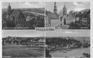 gebrauchtes Buch – Pirna a.d. Elbe (Marienkirche, Marktplatz, Elbbrücke, Schloß Sonnenstein)